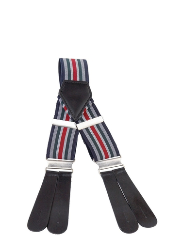 PACK OF TWO BRACES LEATHER END