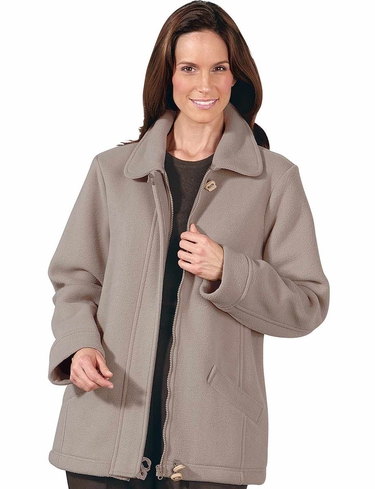 BONDED FLEECE JACKET
