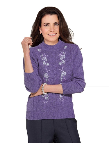 EMBROIDERED JUMPER