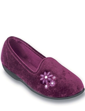 DR KELLER VELOUR SLIPPER