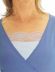 SET OF 3 LACE CHEMISETTES