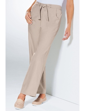 COTTON TROUSER WITH BELT