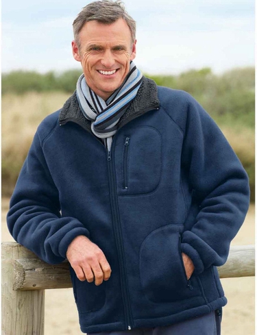 BONDED FLEECE JACKET