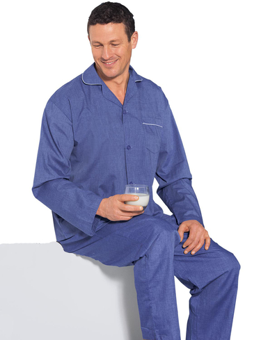 CLASSIC EASYCARE ELASTICATED WAIST PYJAMAS