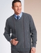 BENBROOK JACQUARD V-NECK