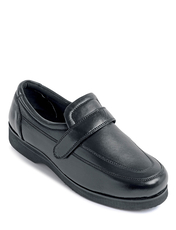 LINCOLN REAL LEATHER ADJUSTABLE COMFORT SHOE