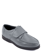 MOCCASSIN STYLE COMFORT SHOE - TOUCH & CLOSE