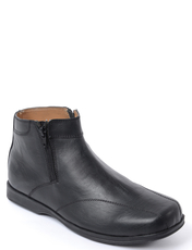 REAL LEATHER TWIN ZIP SHOE