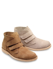 PEGASUS SUEDE TWIN TOUCH & CLOSE DESERT BOOT