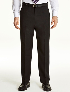 FARAH FLEX TROUSER WITH SELF ADJUSTING WAISTBAND