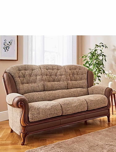 Queen Anne 3 Seater