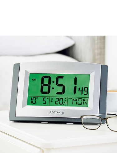 Acctim Radio Controlled Big Number Display Digital Clock