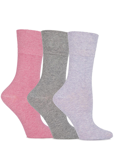 Pack of 6 Gentle Grip Socks