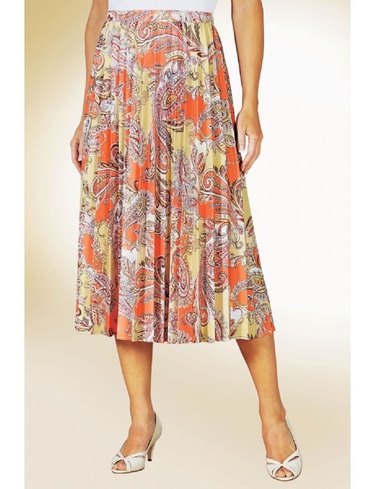 Sunray Pleated Skirt 27 Inches