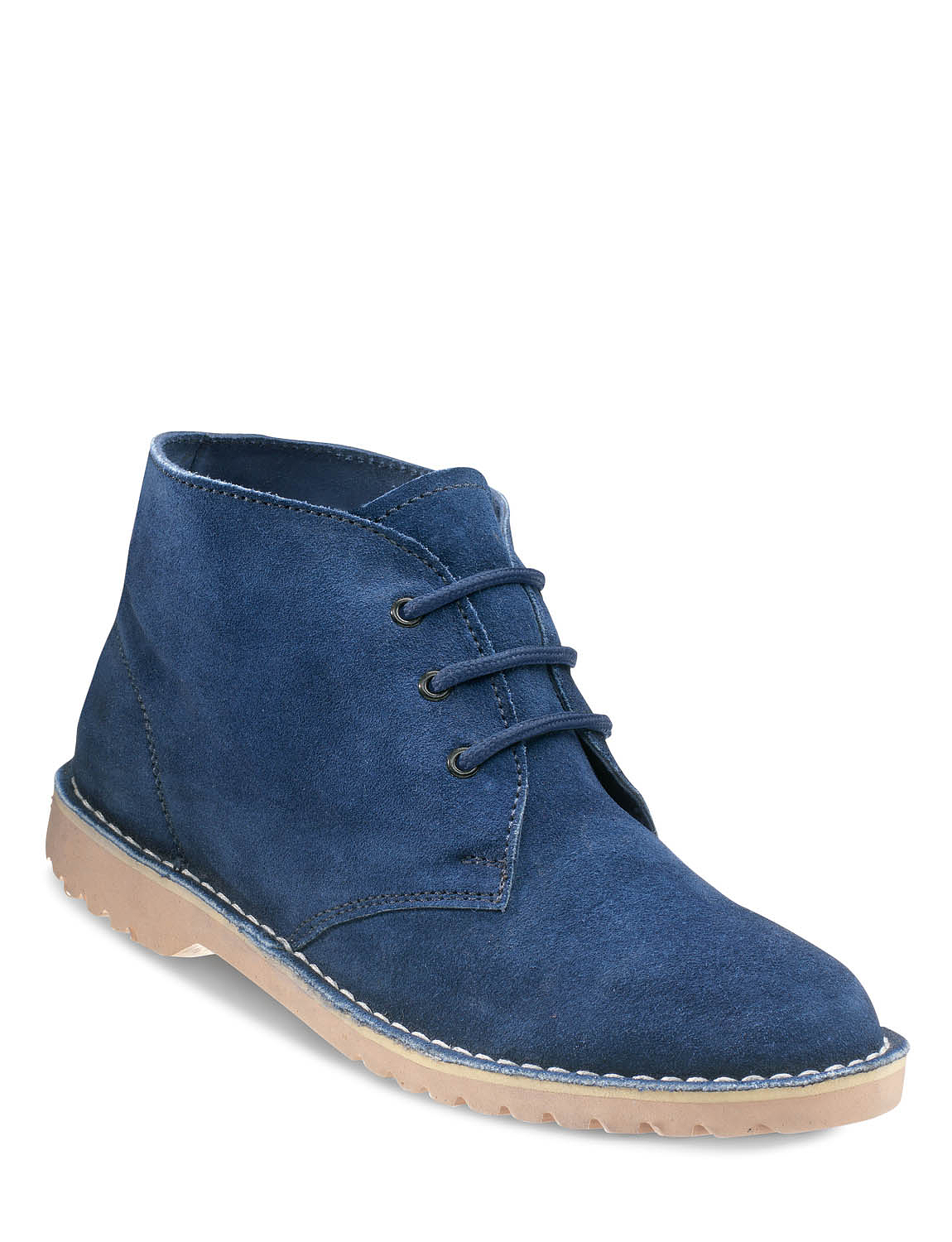 laced desert boot