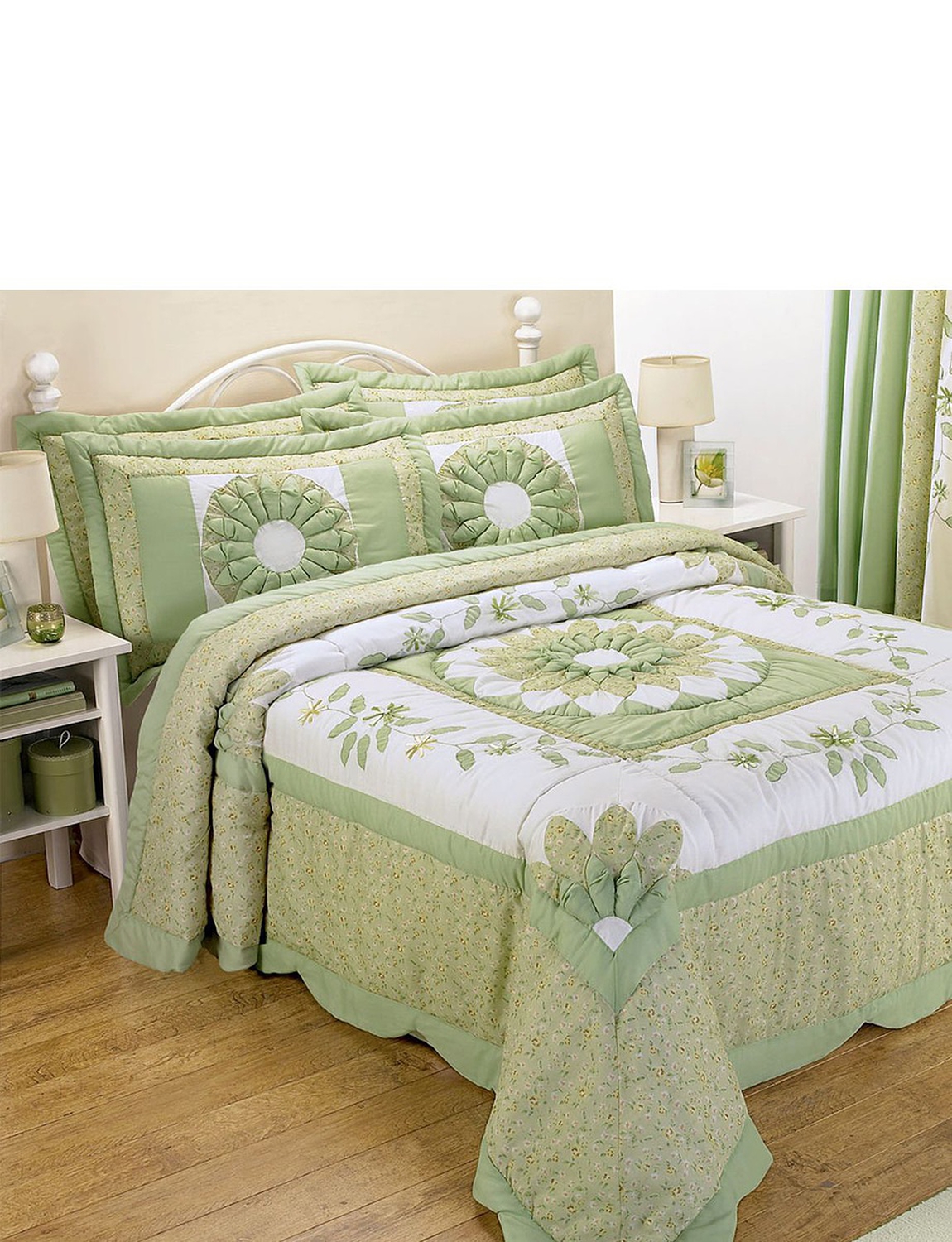 Caroline Luxury Quilted Puffball Collection By Ringley Home Home Bedroom