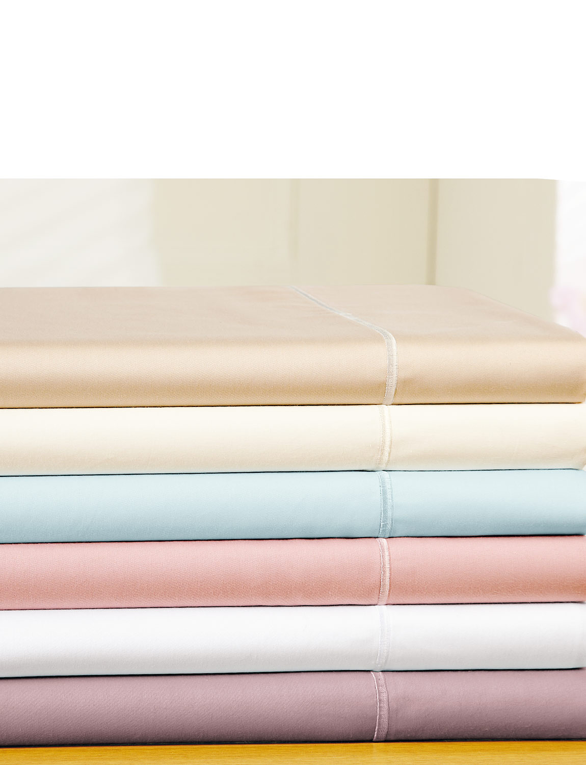 400 ThreadCount Egyptian Cotton Sateen Fitted Sheet 12 Inch Depth By