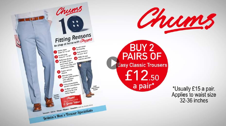 Shop our TV advert | Chums
