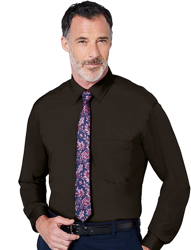 Rael Brook Long Sleeve Shirt And Tie 