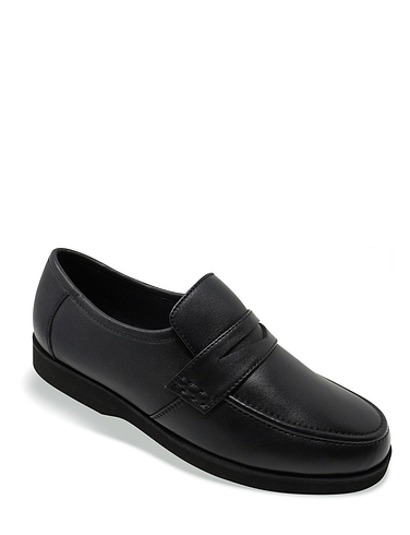 mens wide fit loafers