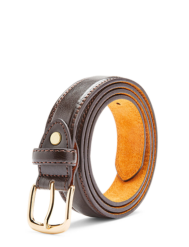 1 Inch Bonded Leather Belt