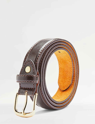 1 Inch Bonded Leather Belt