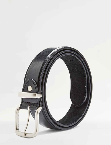 1.5 Inch Bonded Leather Belt