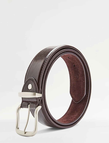 1.5 Inch Bonded Leather Belt
