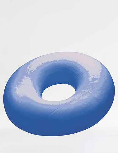 Memory Foam Doughnut Spare Cover