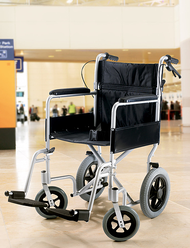 Lightweight Aluminium Transit Wheelchair