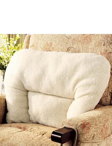 Sherpa Fleece Support Cushion