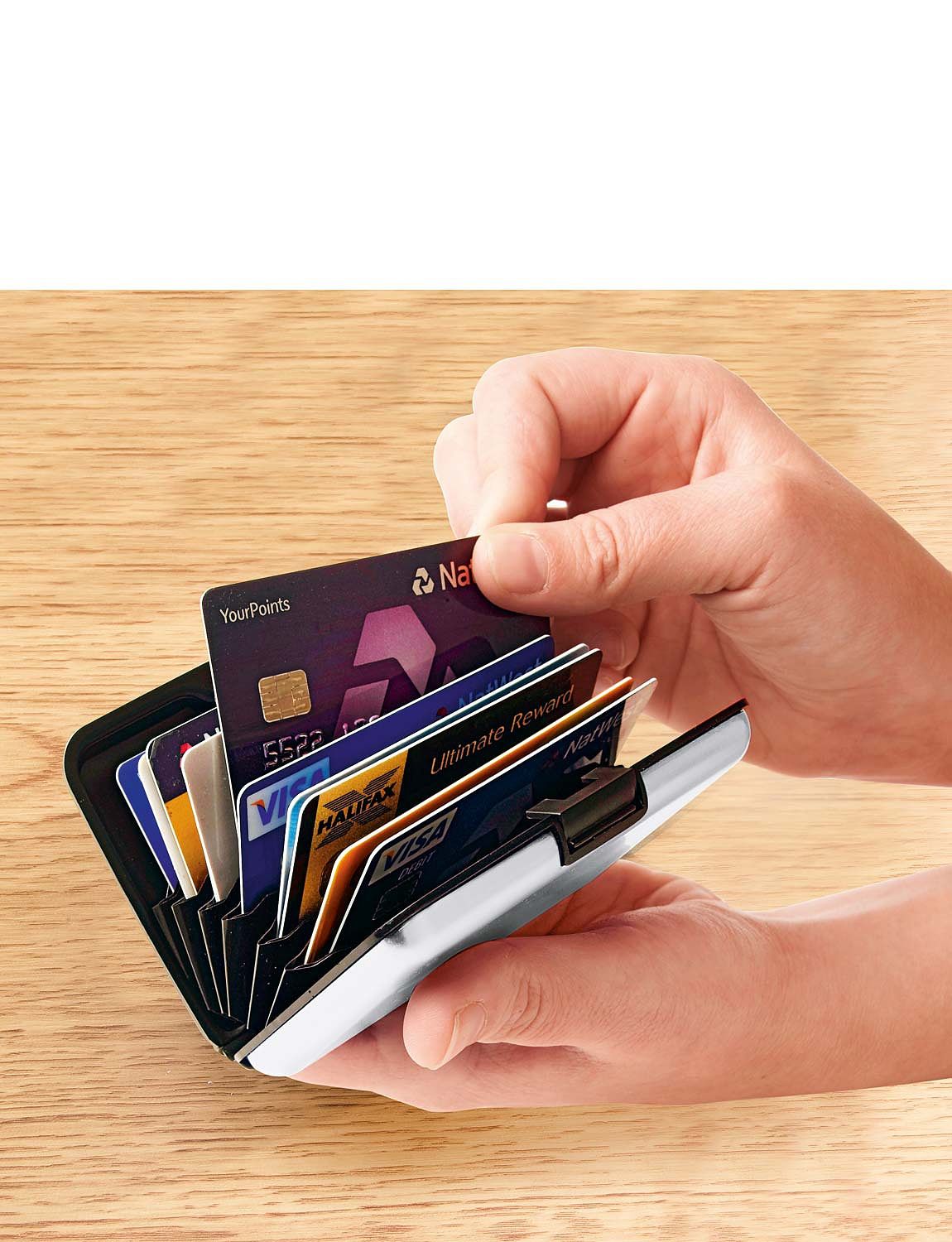 Credit Card Safety Wallet Ladieswear Accessories Chums