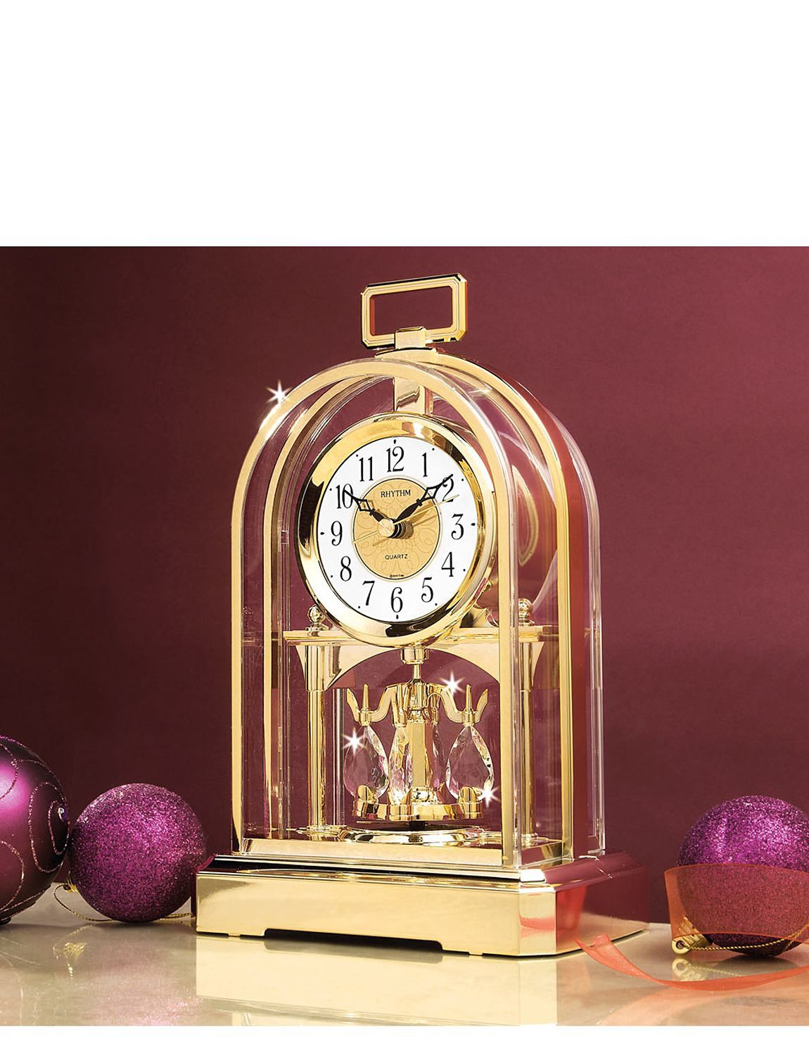 Swarovski Mantel Clock Home Clocks Chums