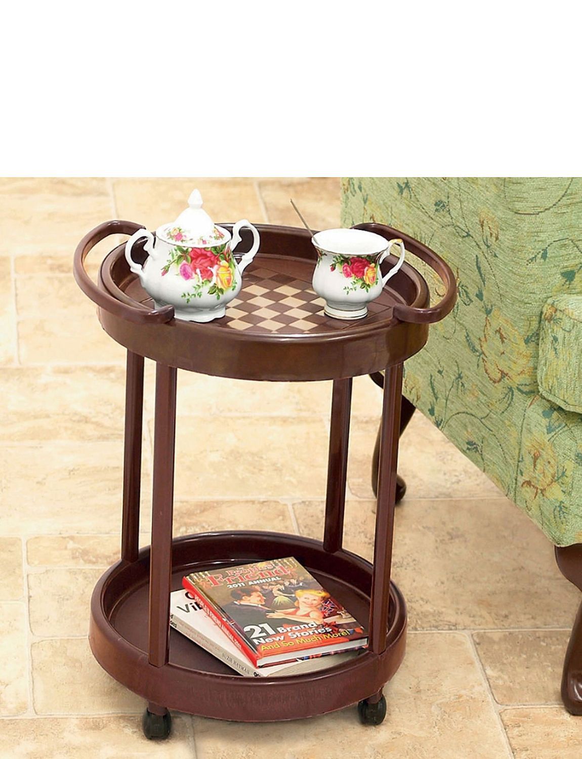 Rolling Side Table Chums