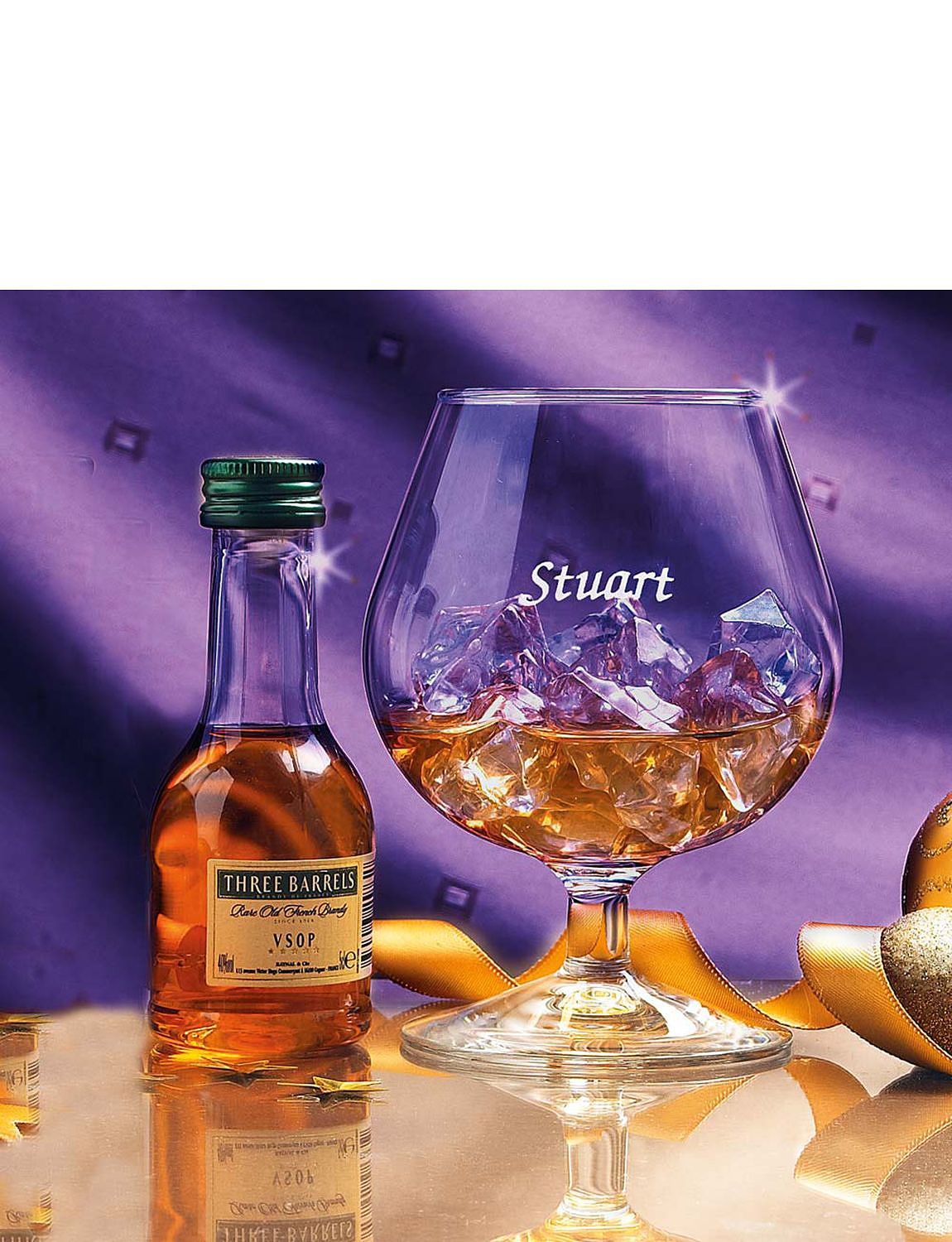 cheapest three barrels brandy 1 litre asda
