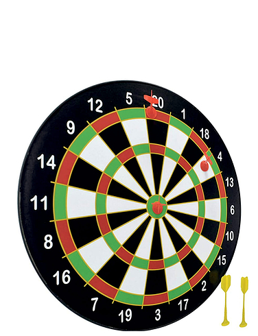 Magnetic Dartboard With Darts