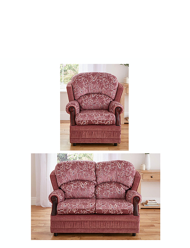 Chorlton Two Seater Settee And Chair Suite