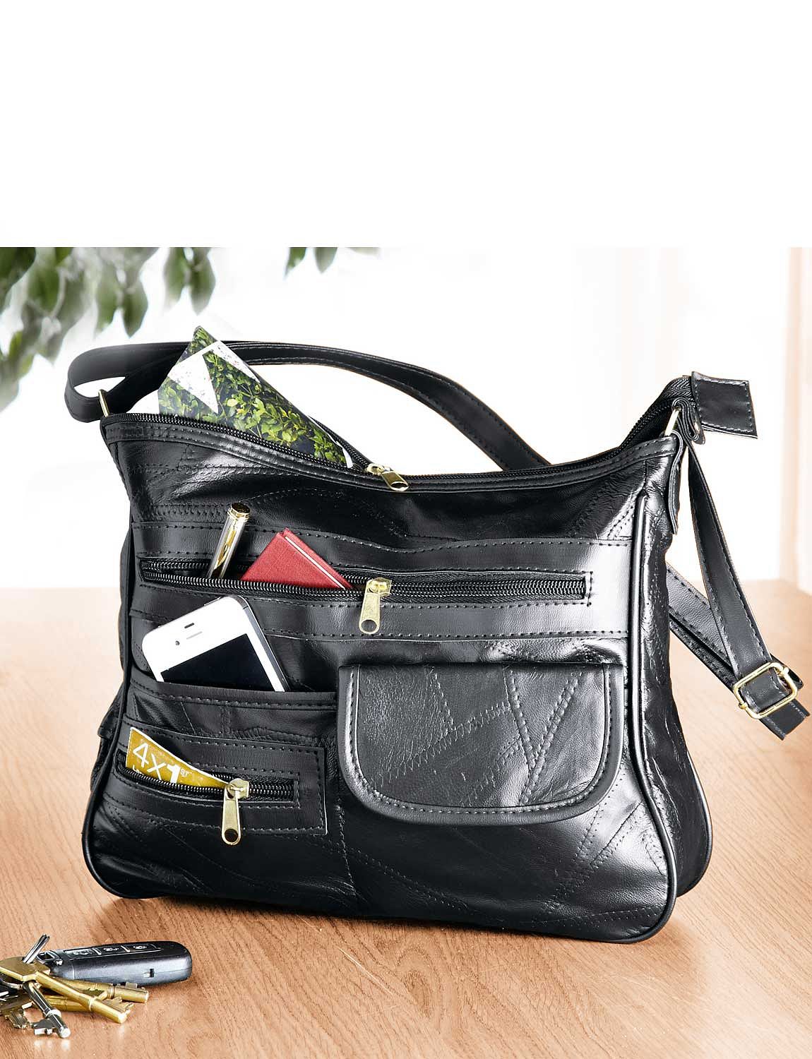 Leather Organiser Handbag Ladieswear Accessories Chums