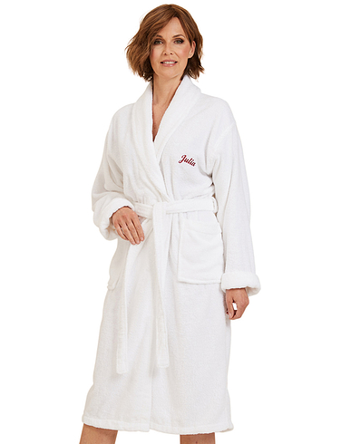 Ladies Cotton Bathrobe