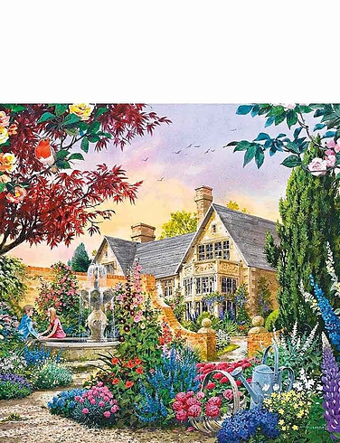 Gibsons Set Of 4 Flora and Fauna Jigsaw Puzzles