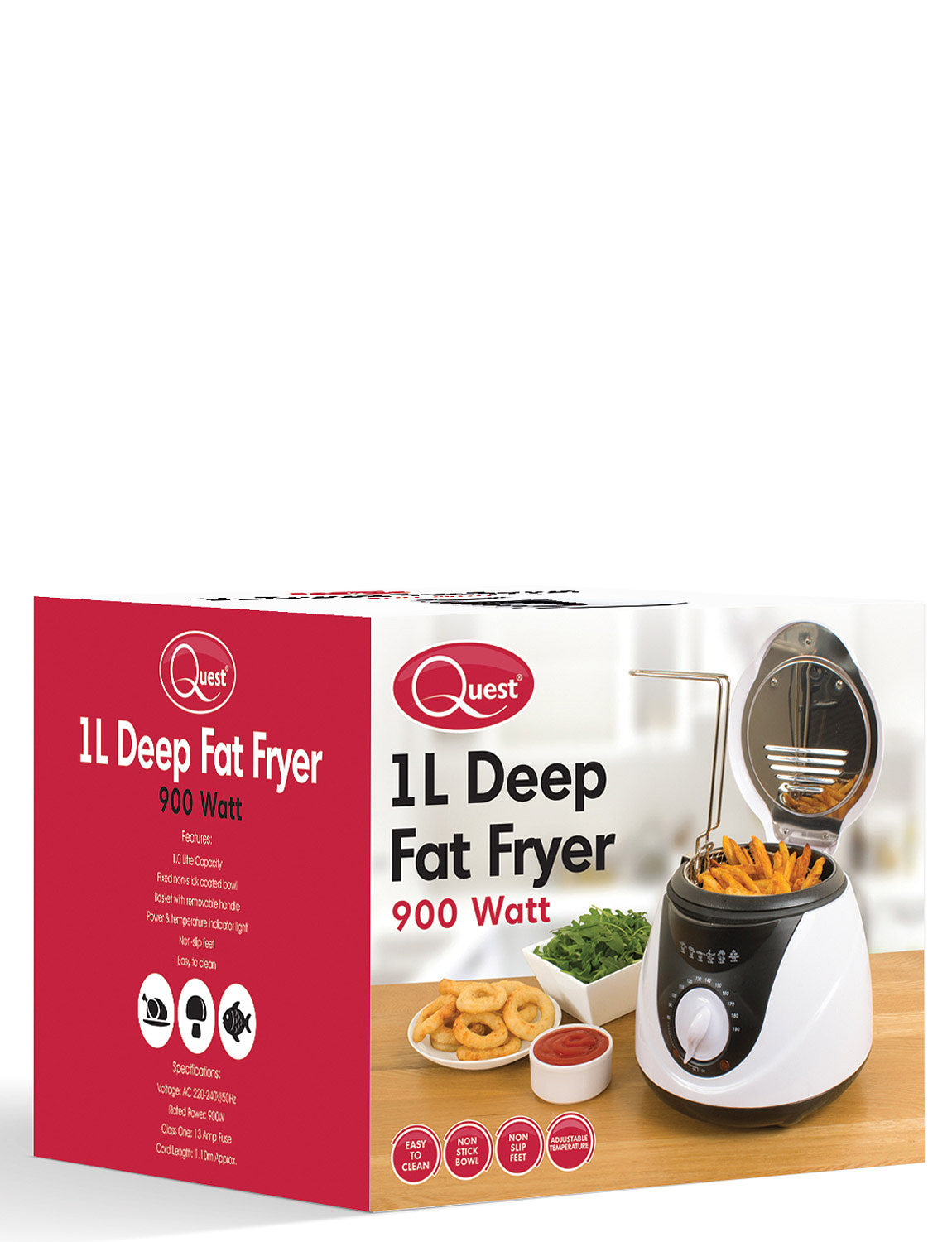 Mini Deep Fat Fryer Home Chums