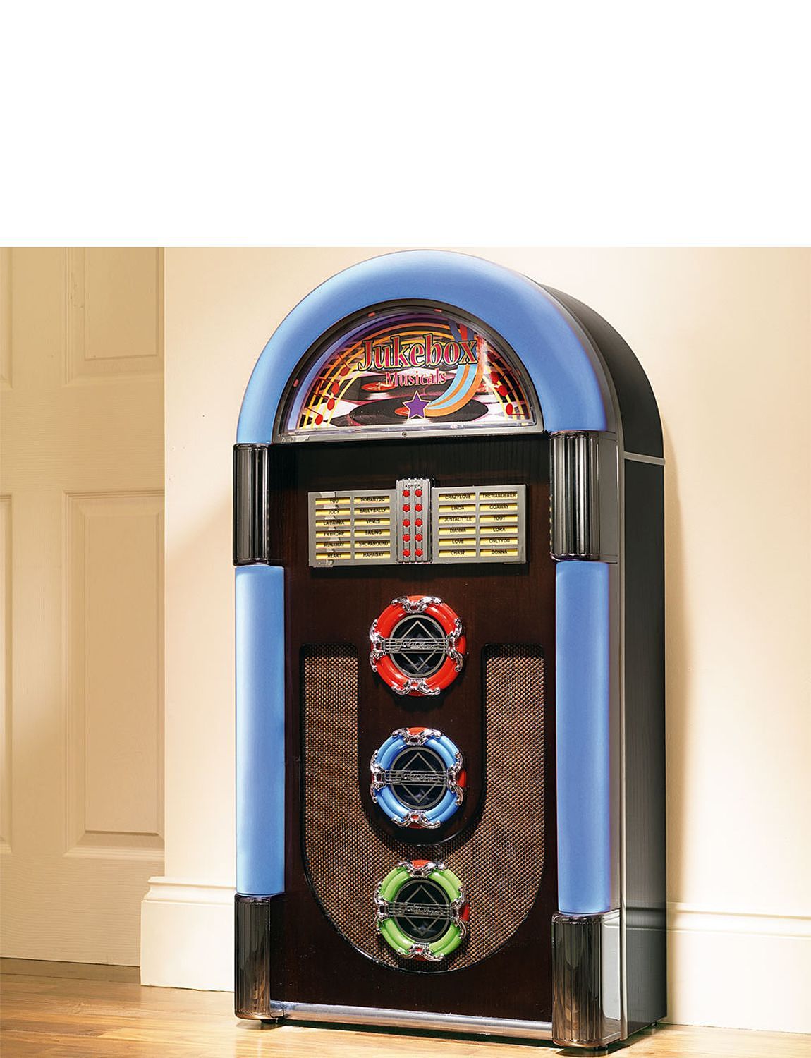 Floor Standing Jukebox Style Cd Player And Radio Lifestyle Electrical