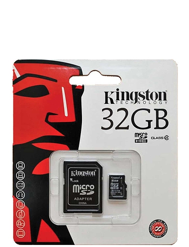 Kingston Micro SD Card 32 Gigabyte - MULTI