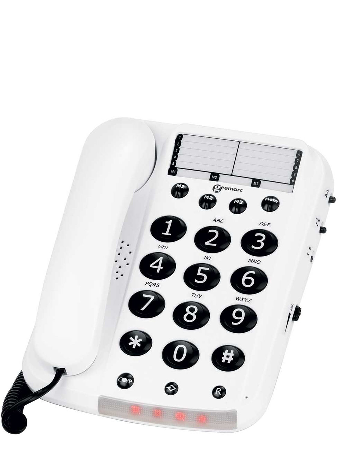 Big Button Corded Telephone Home Chums