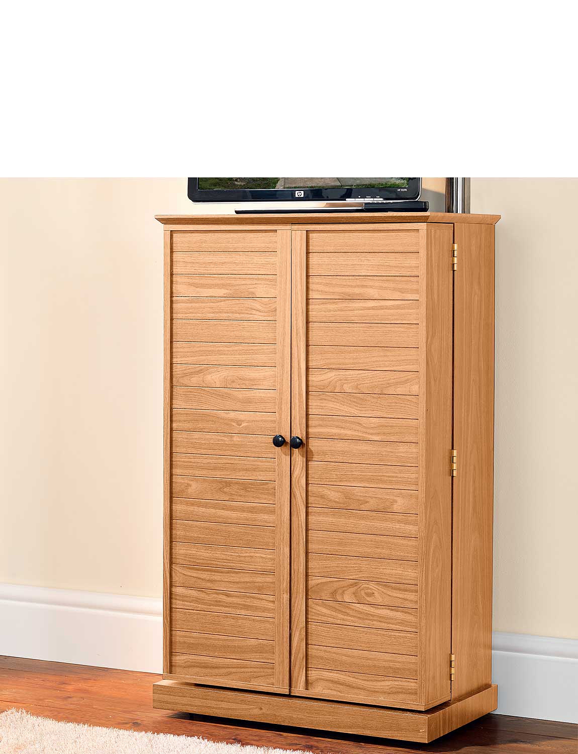 Deluxe Freestanding Media Storage Unit Chums