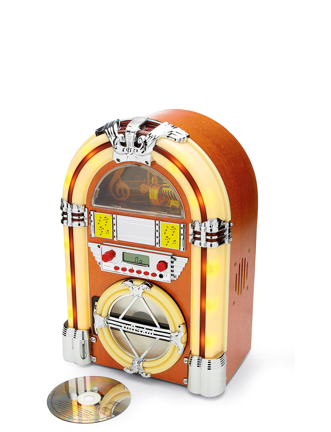 TableTop Jukebox Cd Player With Bluetooth Chums