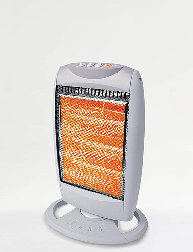 Oscillating Halogen Heater