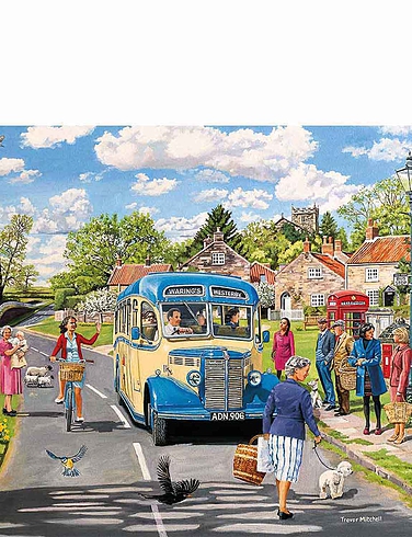 The Country Bus Box Set Jigsaw Puzzles - MULTI