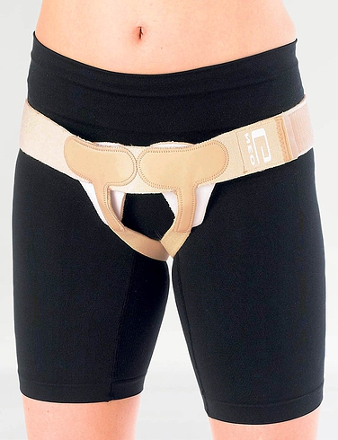 Double Lower Hernia Support Belt