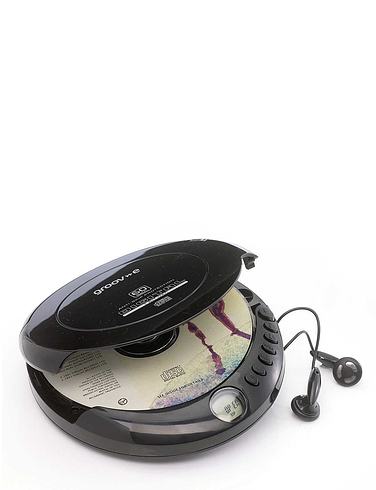 Portable Personal CD Player - Black